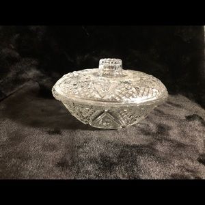 Vintage Heart Candy Dish